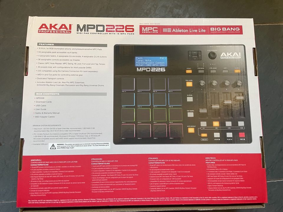 Akai mpd 226 in Berlin