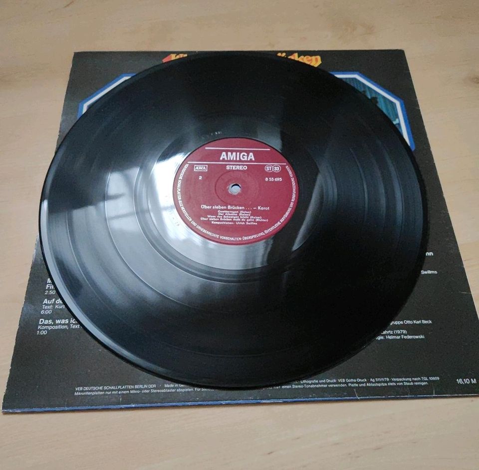 DDR 2 x Schallplatte Vinyl KARAT in Frankenblick