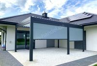 Alu Terrassenüberdachung 5,4x1,5m Pergola Überdachung Lamellen Baden-Württemberg - Murrhardt Vorschau