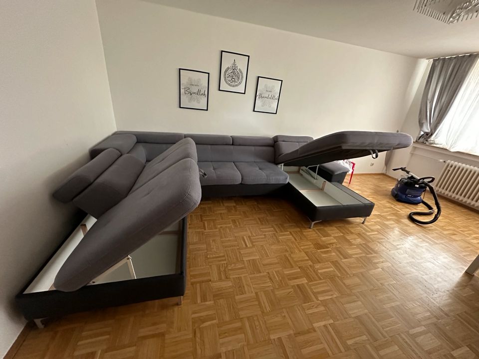 UCouch von Segmüller mit stauraum in München RamersdorfPerlach