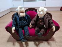Muppets/ Muppet Show - Waldorf + Statler - mit Samt-Couch/ Sofa Berlin - Charlottenburg Vorschau
