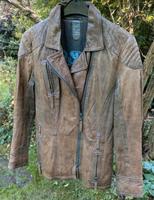Gipsy Lederjacke M 38 braun Used-Look Damenjacke rare Niedersachsen - Braunschweig Vorschau