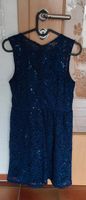 Kleid, festliches Kleid m. Pailletten in dunkelblau Gr. 34 Nordrhein-Westfalen - Breckerfeld Vorschau