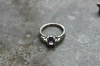 Ring Kinder sterling Silber 925 alt mit Amethyst, Ringgr. ca 51 Nordrhein-Westfalen - Windeck Vorschau