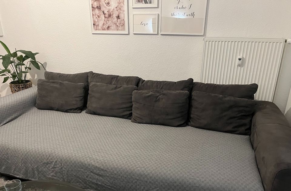 Big Sofa grau / Couch in Berlin