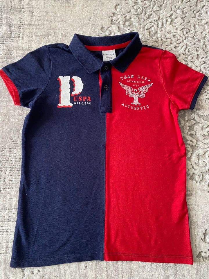 Schönes Shirt U.S. Polo gr. 128/134 neuwertig in Hemmingen