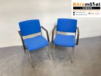 ❗️200x Dauphin Blau Konferenzstuhl Stapelstuhl Bürostuhl Büro Besprechungsstuhl Sitzungsstuhl Besucherstühle Eventstühle Kantinenstühle Lounge Möbel Design Stühle Hochwertig Wartezimmerstühle Bequem Hessen - Linden Vorschau