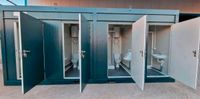✔️ NEUWARE ✔️ Wir bieten Sanitär- & Hygienecontainer für Bauvorhaben, Büros, Messen, Veranstaltungen, Großprojekte, Sozialunterkünfte - Container mit 4 Duschkabinen & 4 separaten WC-Einheiten Berlin - Mitte Vorschau
