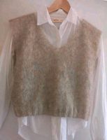 Damen Pullunder Alpaca/Seide Wolle Hell Beige XS,S Weste Hessen - Maintal Vorschau