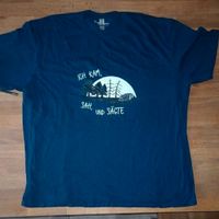 Motiv "Ich kam sah und sägte" T-Shirt XXL Sachsen - Kirchberg Vorschau