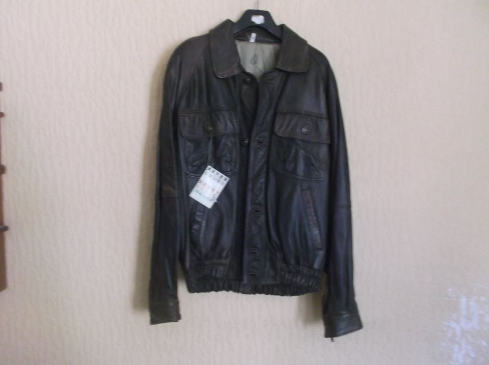 Fliegerjacke Nappa Leder neu in Augsburg