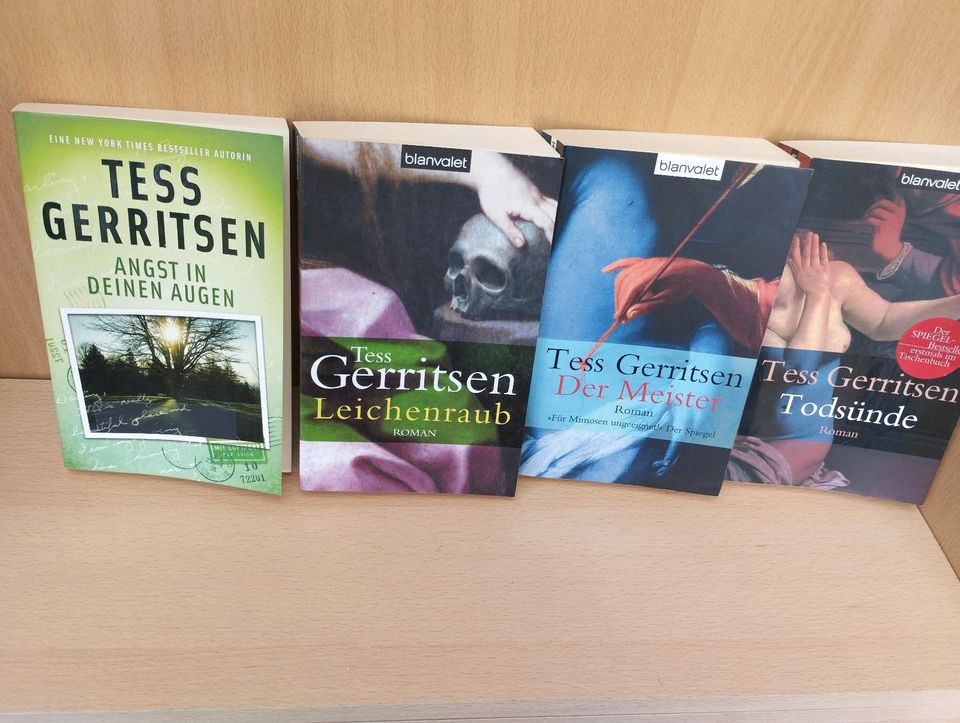 Bücher von Tess Gerritsen - 4 Romane in Freinsheim