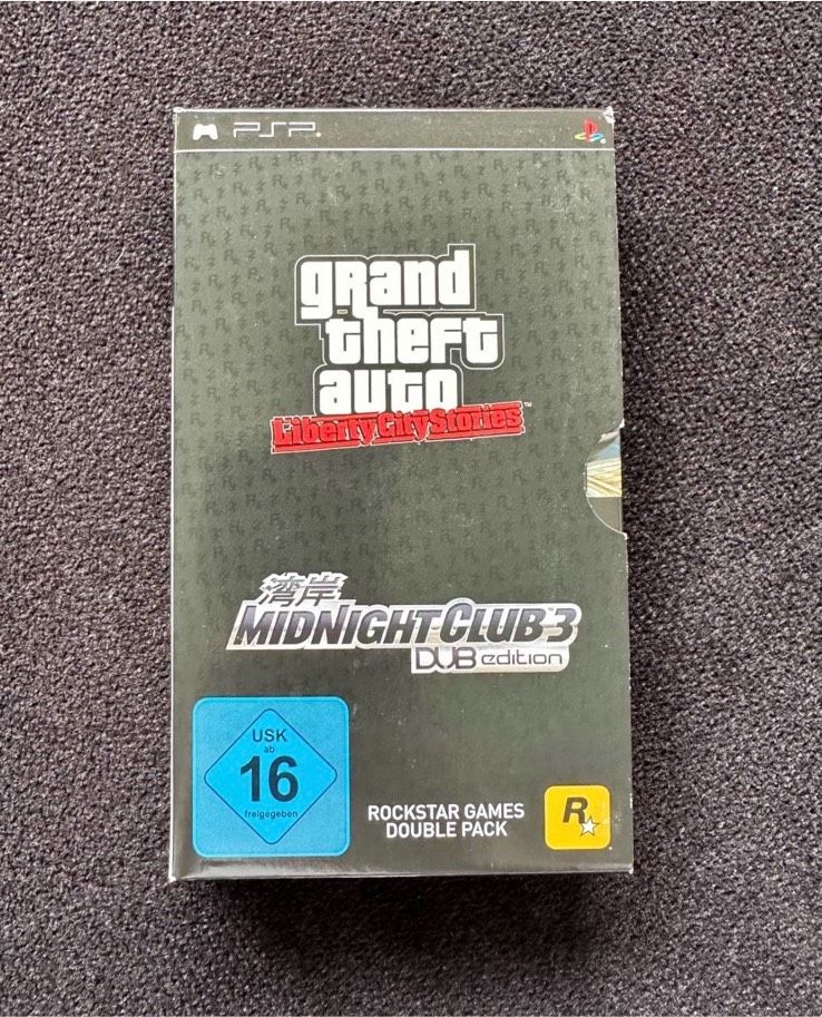 PSP Spiele Doppelpack / Liberty City Stories + MidnightClub 3 in Hünxe