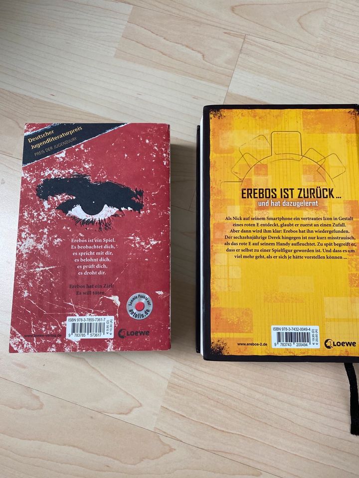 Ursula Poznanski Erebos 1 & 2, Jugendbuch in Bindlach
