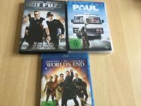 HOT FUZZ & PAUL & WORLDS END - Simon Pegg & Nick Frost  3 Filme Sachsen-Anhalt - Dessau-Roßlau Vorschau