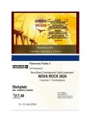 Nova Rock Caravan 1 Festivalpass vom 13.6.-16.06.2024 Bayern - Vilshofen an der Donau Vorschau