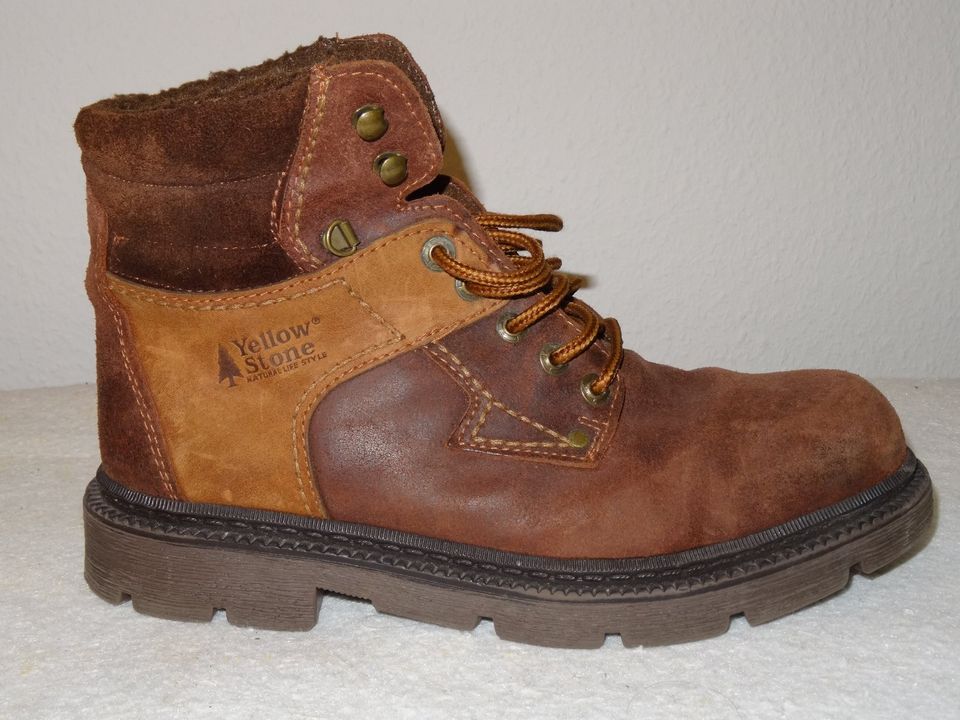 Winterstiefel, Boots, Braun, Gr. 44, inkl. Versand in Neuwied