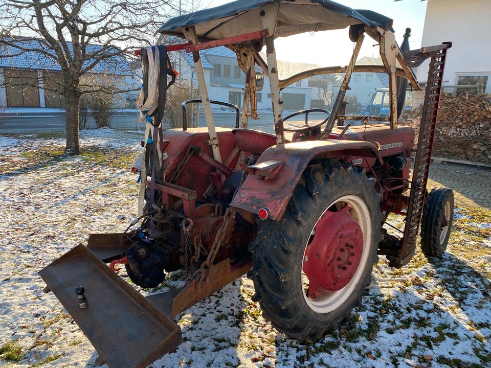 Cormick 432 mit Ritter Seilwinde in Aldingen