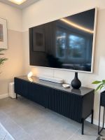 IKEA Bestå TV Bank DIY schwarz braun mit Glasplatte Eimsbüttel - Hamburg Niendorf Vorschau