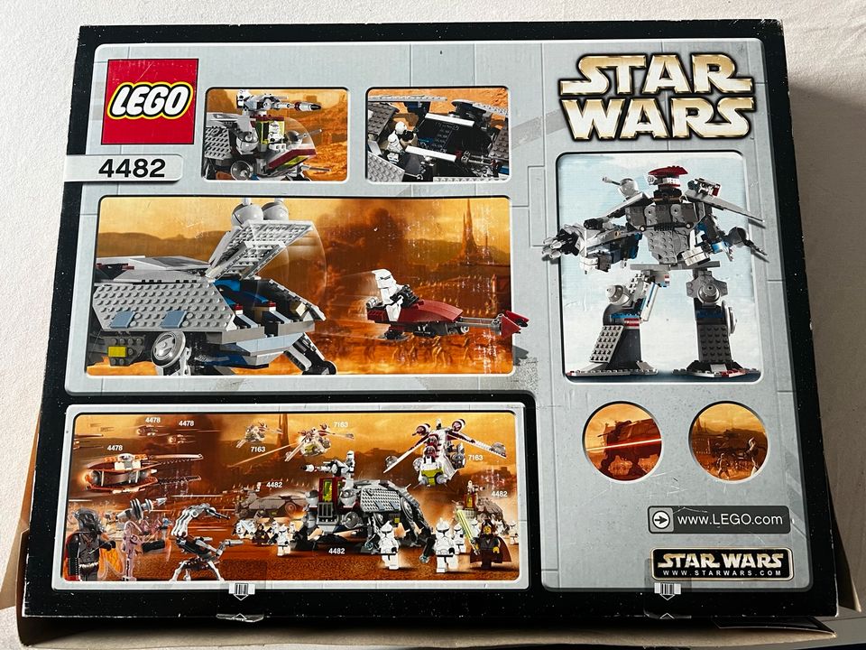 Lego Star Wars AT-TE 4482 mit Figuren, Anleitung und OVP in Teltow