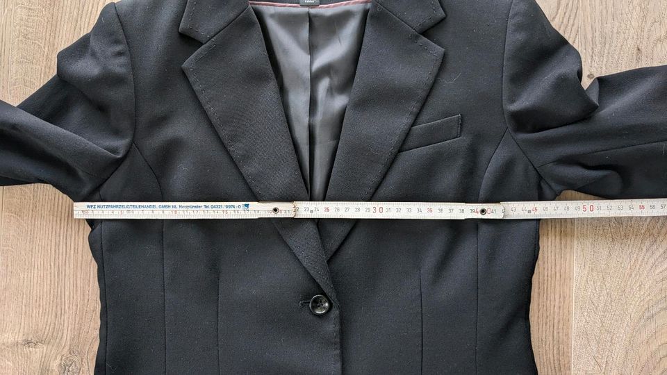 Blazer Sakko Jacket Jackett H&M 40 L schwarz in Krummwisch