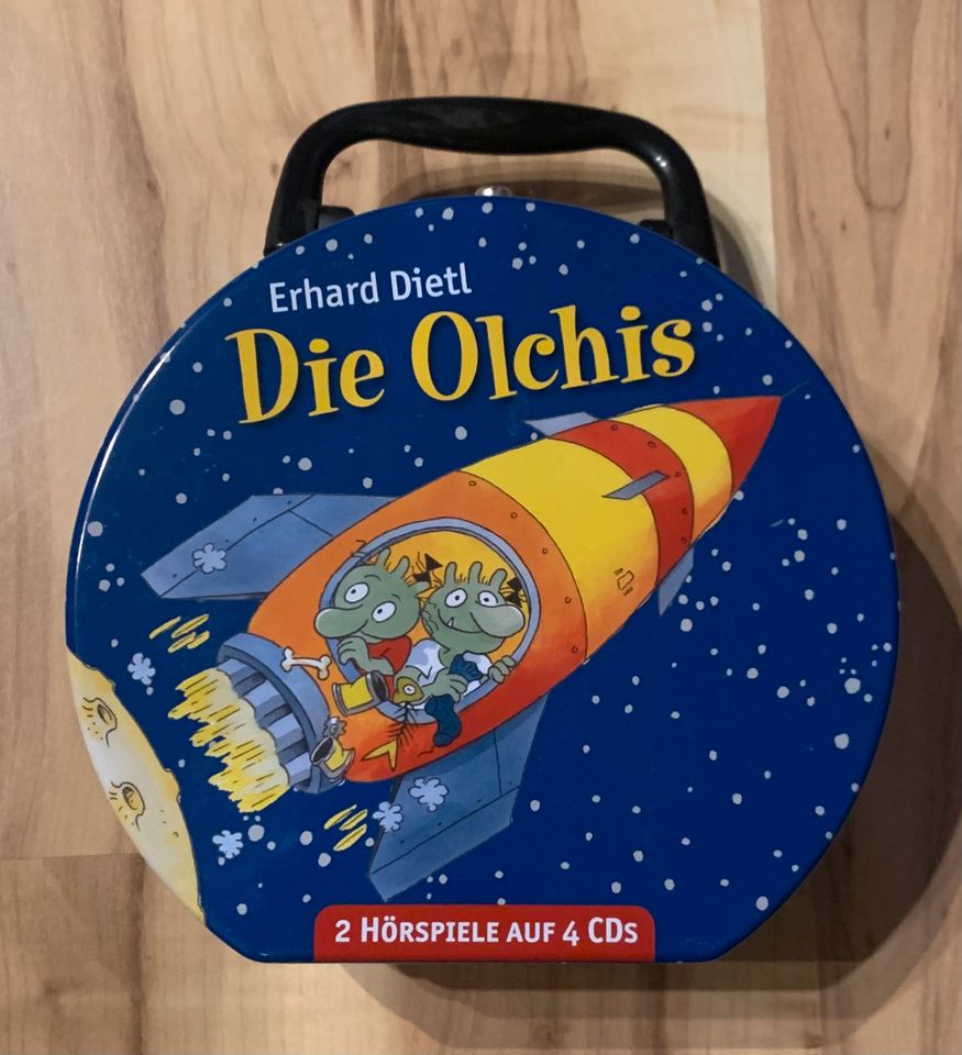 Die Olchis 2 Hörspiele in Metallbox in Abenberg