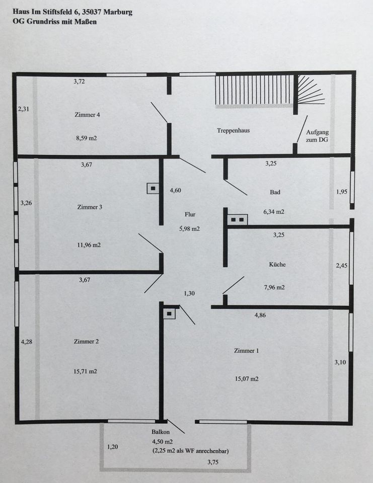 2 Fam.-Haus in Ockershausen ohne Makler, i. d. Nähe d. Schulen in Marburg