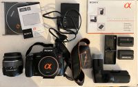 Fotokamera Sony alpha 500 digitale Spiegelreflex + Zubehör Hessen - Messel Vorschau