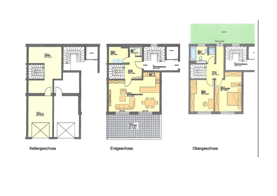 !!! Erstbezug nach Neubau, Maisonette über 3 Etagen, wenn es etwas GANZ BESONDERES sein soll !!! in Werdau