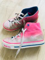 Skechers Sneaker Schuhe Gr. 35 rosa blau glitzer silber leuchten Nordrhein-Westfalen - Mönchengladbach Vorschau