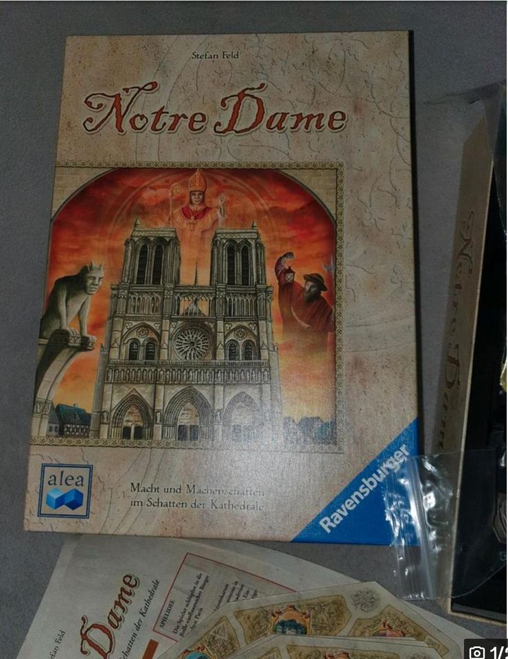wie neu  Notre Dame  Gesellschaftsspiel in Gröbenzell