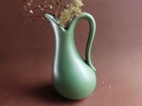Keramik Henkel Schnabel Vase 50 er Rock n Roll Mid Century grün Nordrhein-Westfalen - Hilchenbach Vorschau