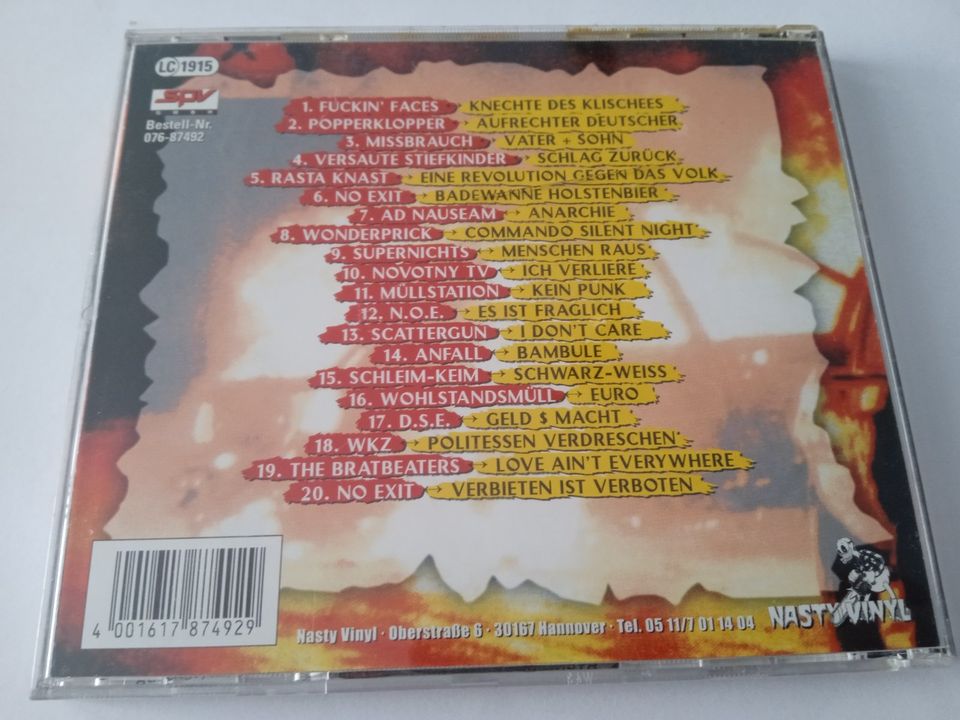 CD  "BRD Punk Terror Vol.2" in Leipzig