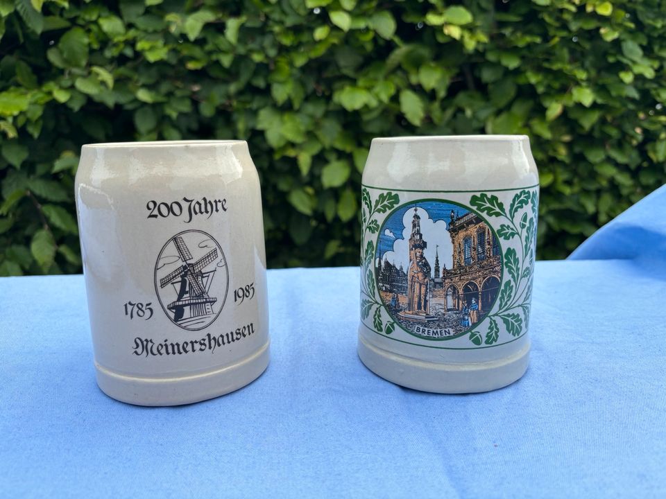 Auflösung Bierkrugsammlung in Gnarrenburg