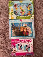 2 Disney Puzzle und 1 Disney Memory Karten München - Hadern Vorschau