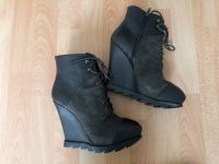 NEU Bronx Stiefeletten - 36 echtes Leder Plateau Wedges braun Hessen - Rödermark Vorschau