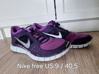 Nike free Gr 40,5 / US 9 lila Nordrhein-Westfalen - Uedem Vorschau