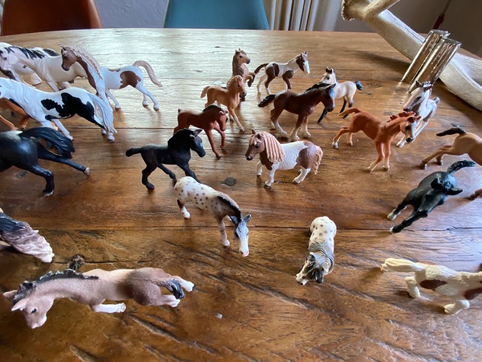 SCHLEICH Pferde Sammlung, auch einzeln in Reichersbeuern