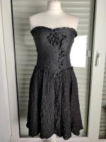 Schwarz Spitze trägerlos Corsagenkleid XS 34 S 36 Gothic Vintage Nordrhein-Westfalen - Werl Vorschau