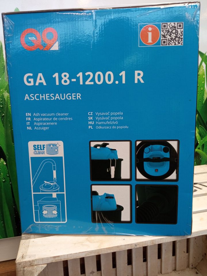 Güde Aschesauger GA 18-1200.1R Q9 NEU+OVP in Bernsbach 