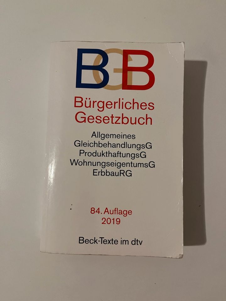 Bürgerliches Gesetzbuch / BGB in Erfurt