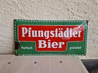 Pfungstadt Emailschild Emailleschild Pfungstädter Bier Brauerei Hessen - Pfungstadt Vorschau