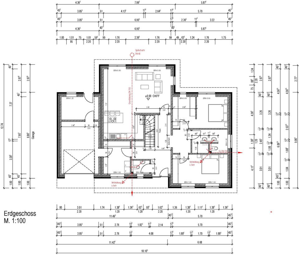 Exklusiver Neubau Winkelwalmdachbungalow mit durchdachter Raumaufteilung! in Andervenne