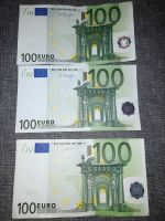 100 Euro Scheine der X-Serie von 2002 Sachsen - Pesterwitz Vorschau