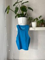 Blaues Top Neckholdertop Top mit Rib Tshirt New Yorker S 36 Hessen - Fuldatal Vorschau