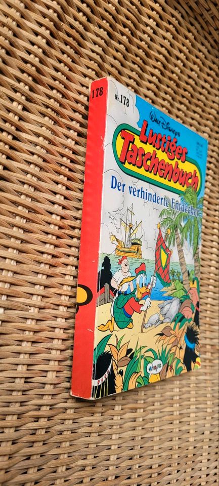 Erstauflage Lustiges Taschenbuch Nr.178 Der verhinderte Entdecker in Sülfeld