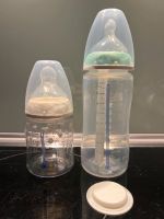 2 Nuk Kunststoff Babyflaschen 1x 300ml 1x 150ml benutzt Hessen - Kassel Vorschau