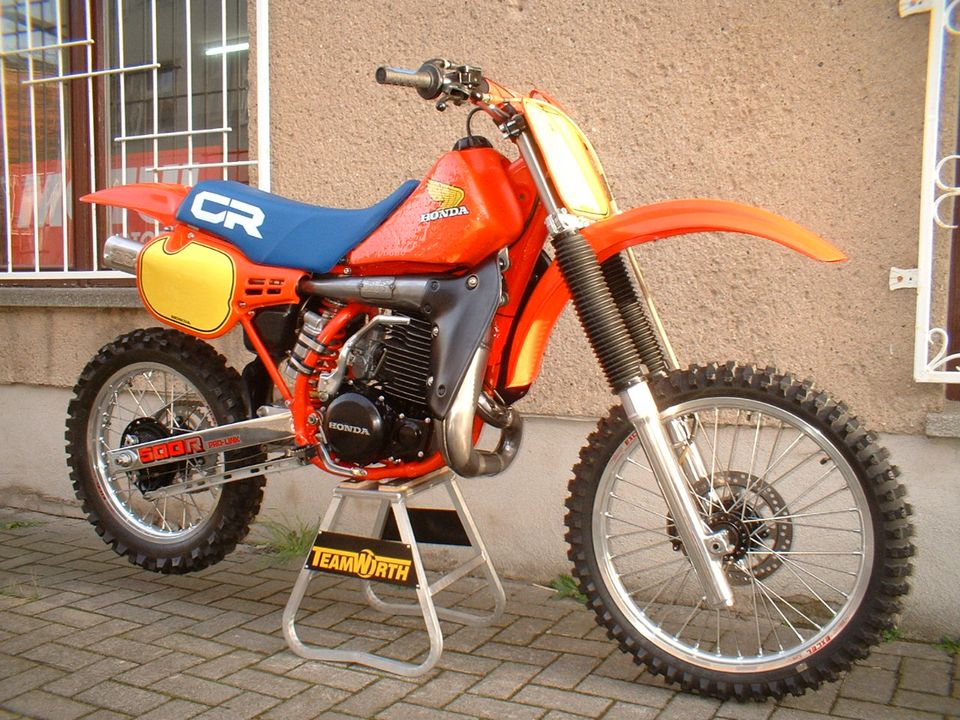 Honda CR 500 "Air Hammer" 1984 - Komplettrestauration in Aschersleben