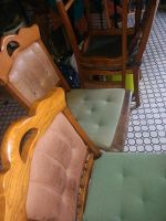 Sechs Stühle zum aufarbeiten, deutlich gebraucht. Hude (Oldenburg) - Nordenholz Vorschau