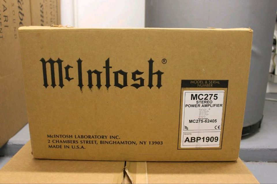 McIntosh 275 VI AC Stereo Röhrenendstufe in Großostheim